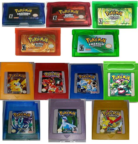 All Pokémon GBA Games .